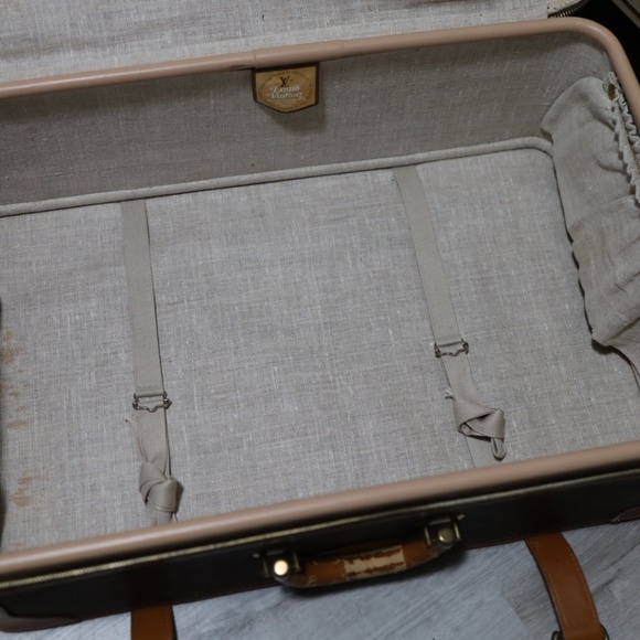 Vintage French Company Louis Vuitton Stratos 70 Monogram Suitcase Travel Bag - Picture 7 of 16